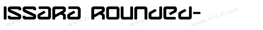 Issara Rounded字体转换